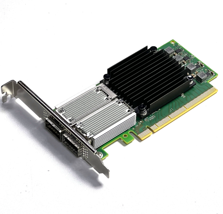 100Gbe Qsfp28 Network Card - جديد MCX516A-CCAT ConnectX-5 100GbE ثنائي المنفذ