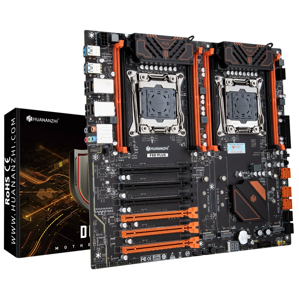 لوحة أم HUANANZHI X99 F8D PLUS - مراجعة E5 2696 V3 وسعره