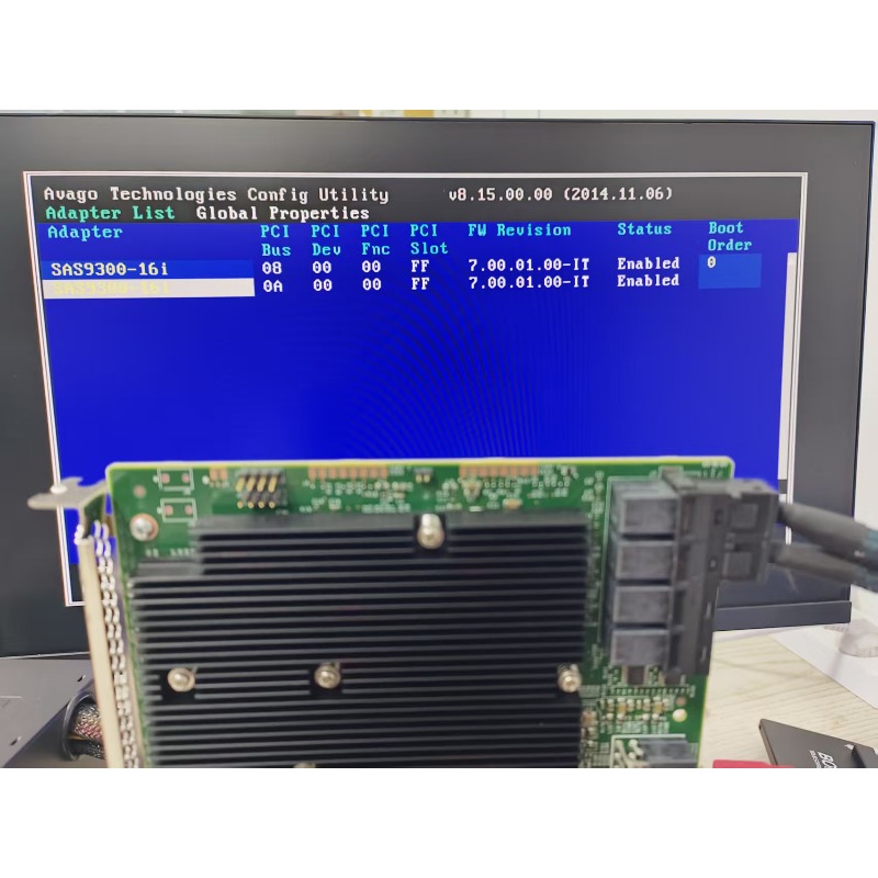 بطاقة محول LSI SAS 9300-16i 12 - مراجعة Lsi 9300 16I Hba It Mode وسعره