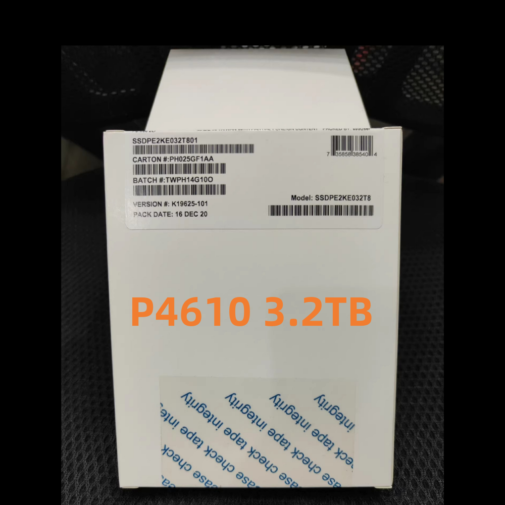 الأصلي DC P4610 سلسلة 1.6 تيرا - مراجعة U.2 Nvme Ssd 7.68Tb وسعره