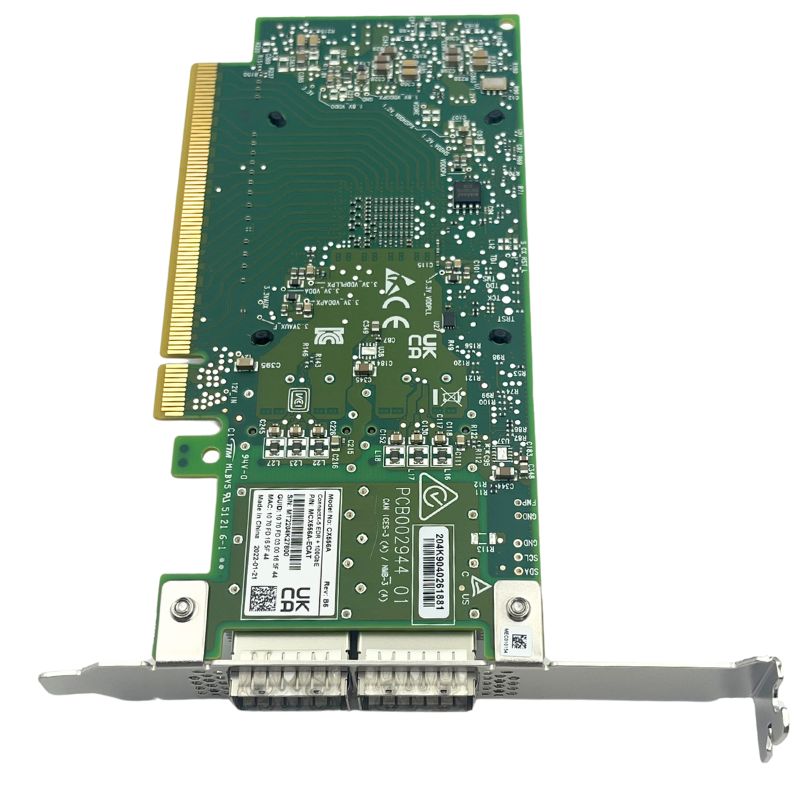 بطاقة واجهة شبكة إيثرنت PCIe 3 - مراجعة 100Gbe Qsfp28 Network Card وسعره