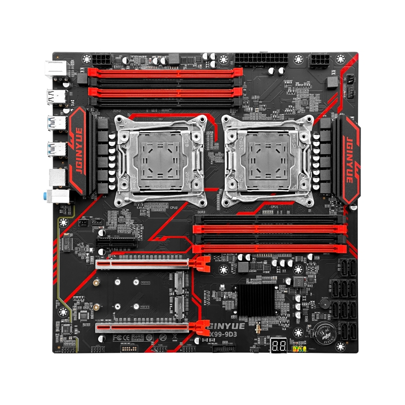 لوحة أم JGINYUE X99-9D3 DDR3 E - مراجعة E5 2696 V3 وسعره